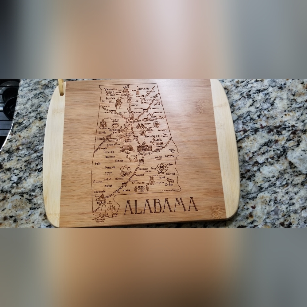 Wooden ALABAMA  board